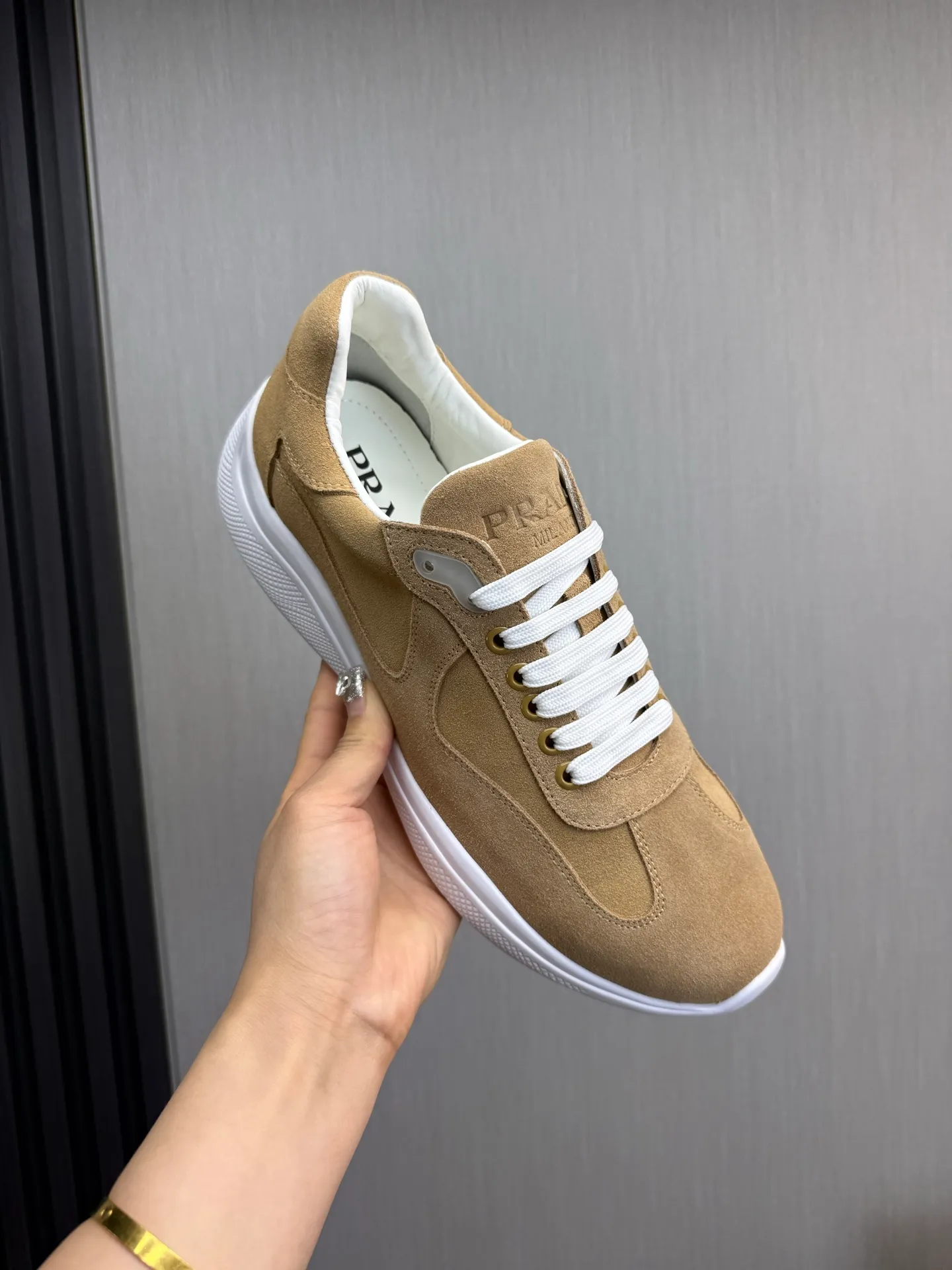 Men's shoes 💰540💰 [PRADA] Men's shoes are popular in the counter, official website is synchronized, 1 high-quality shipment ✔️Original frosted cowhide + cowhide lining, 1🆚1 replica, original sole, 38-45 (45 customized, non-refundable)